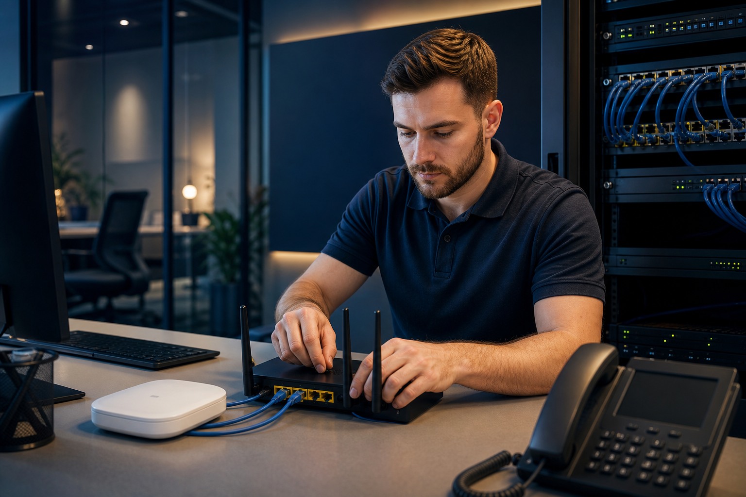 Network support and setup